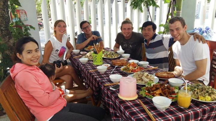 Green House Homestay Хойан Экстерьер фото